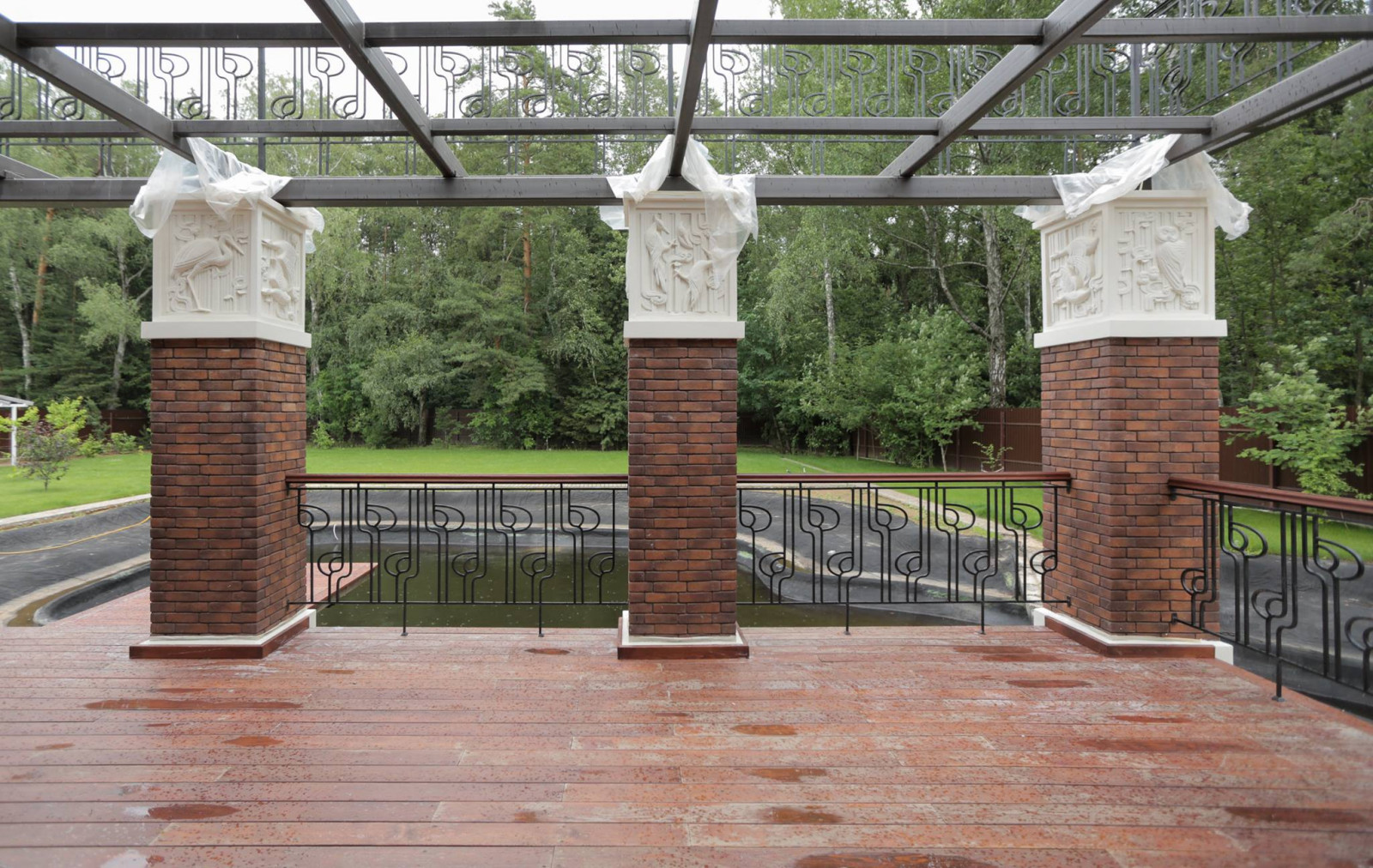 Серия барельефов для загородного дома