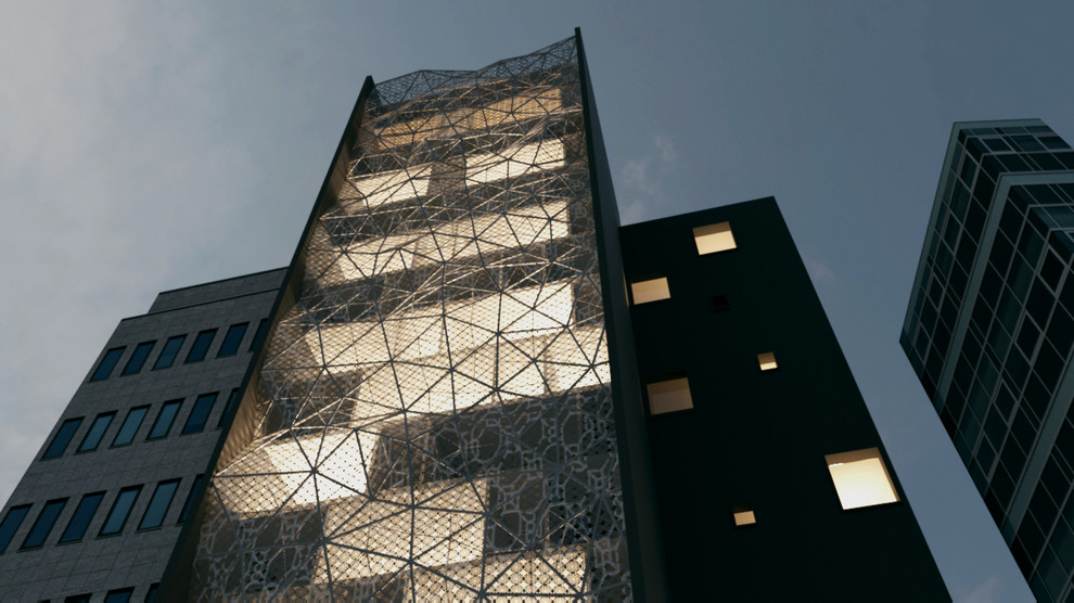 Визуализация экстерьера здания