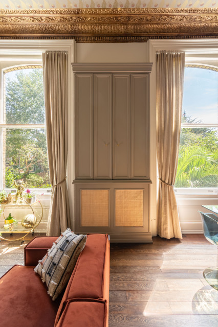Regency Flat Hove eclectic-living-room
