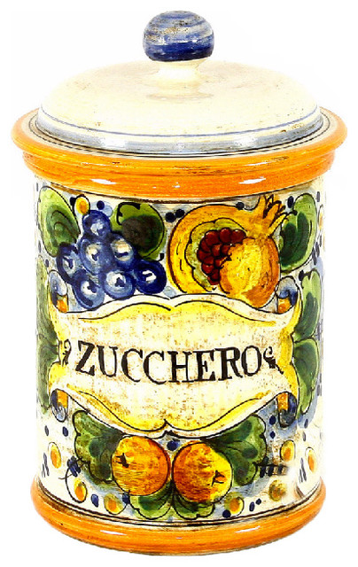 Tuscania Tuscania Canister Zucchero Sugar Mediterranean