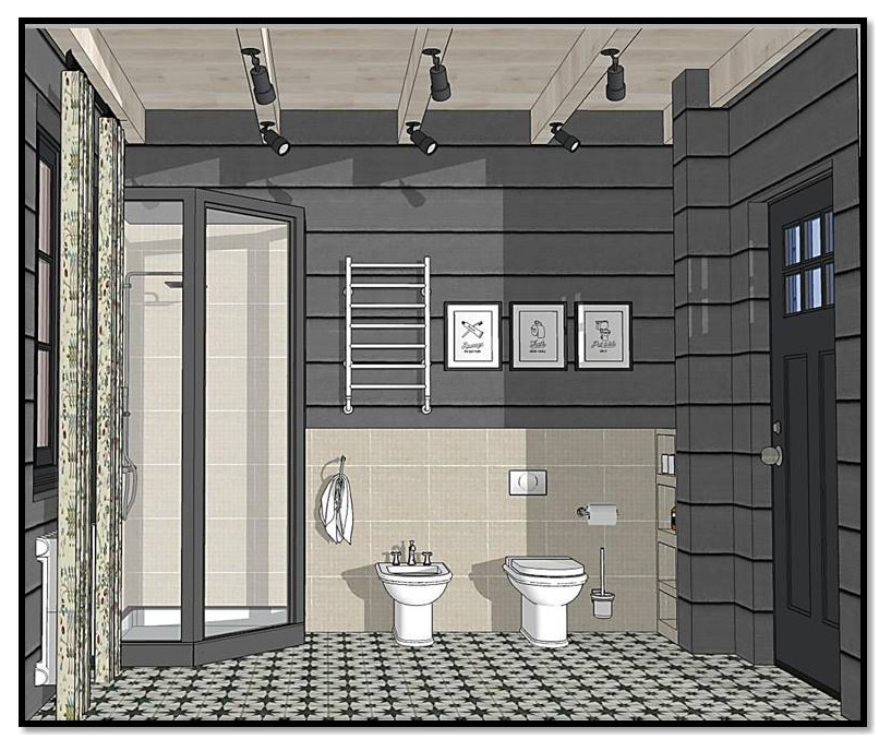 Деревянный дом на Истре