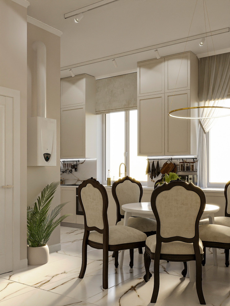 «Неоклассика в сердце Петербурга» Дизайн-проект двухкомнатной квартиры