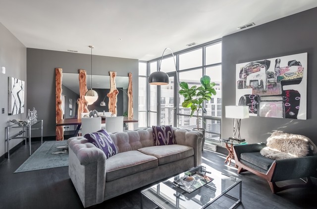 Midtown Modern Glam, Round Two-  New Build contemporaneo-salon