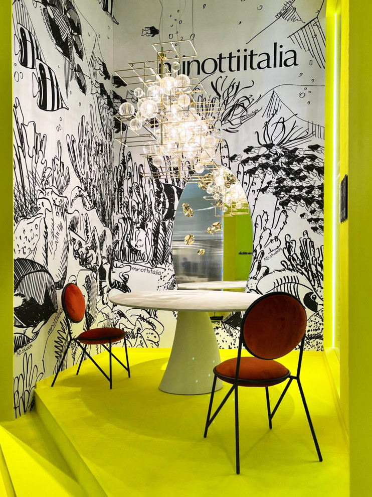 STAND SALONE DEL MOBILE 2024 PER MINOTTIITALIA