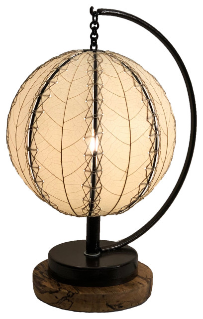 Pendulum Orb Table Lamp Natural