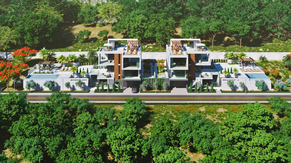 Минималистичные коттеджи