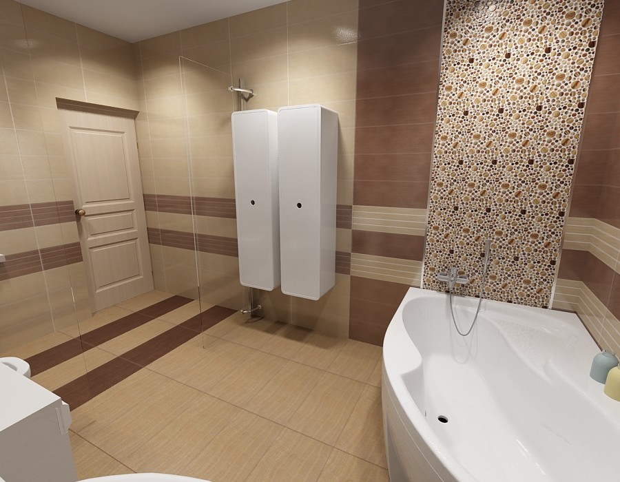 Варианты современных ванных комнат