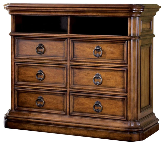 Pulaski San Mateo Media Chest Traditional Entertainment Centers And Tv Stands by Emma