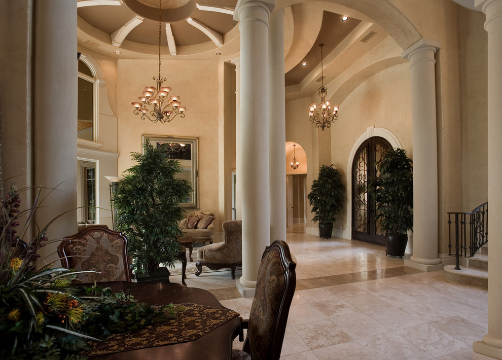 Sater Design Collection's 6910 "Fiorentino" Home Plan - Mediterranean ...