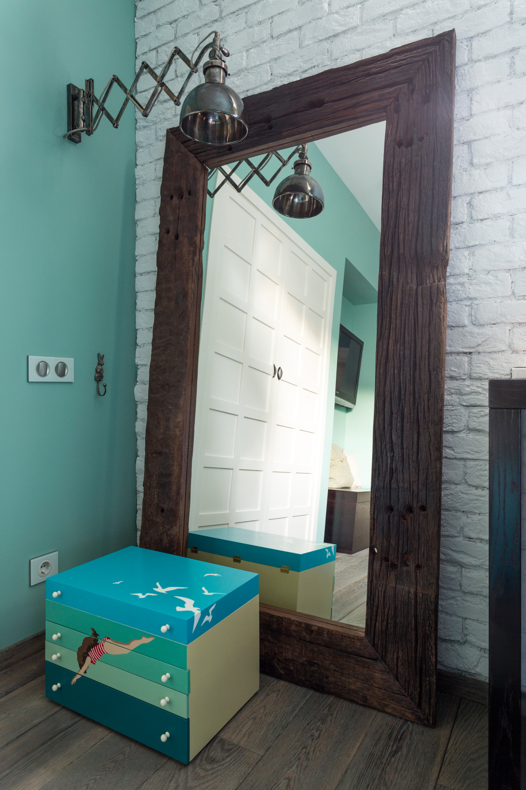 Эклектичный уютный лофт, 84 кв.м. | Eclectic loft