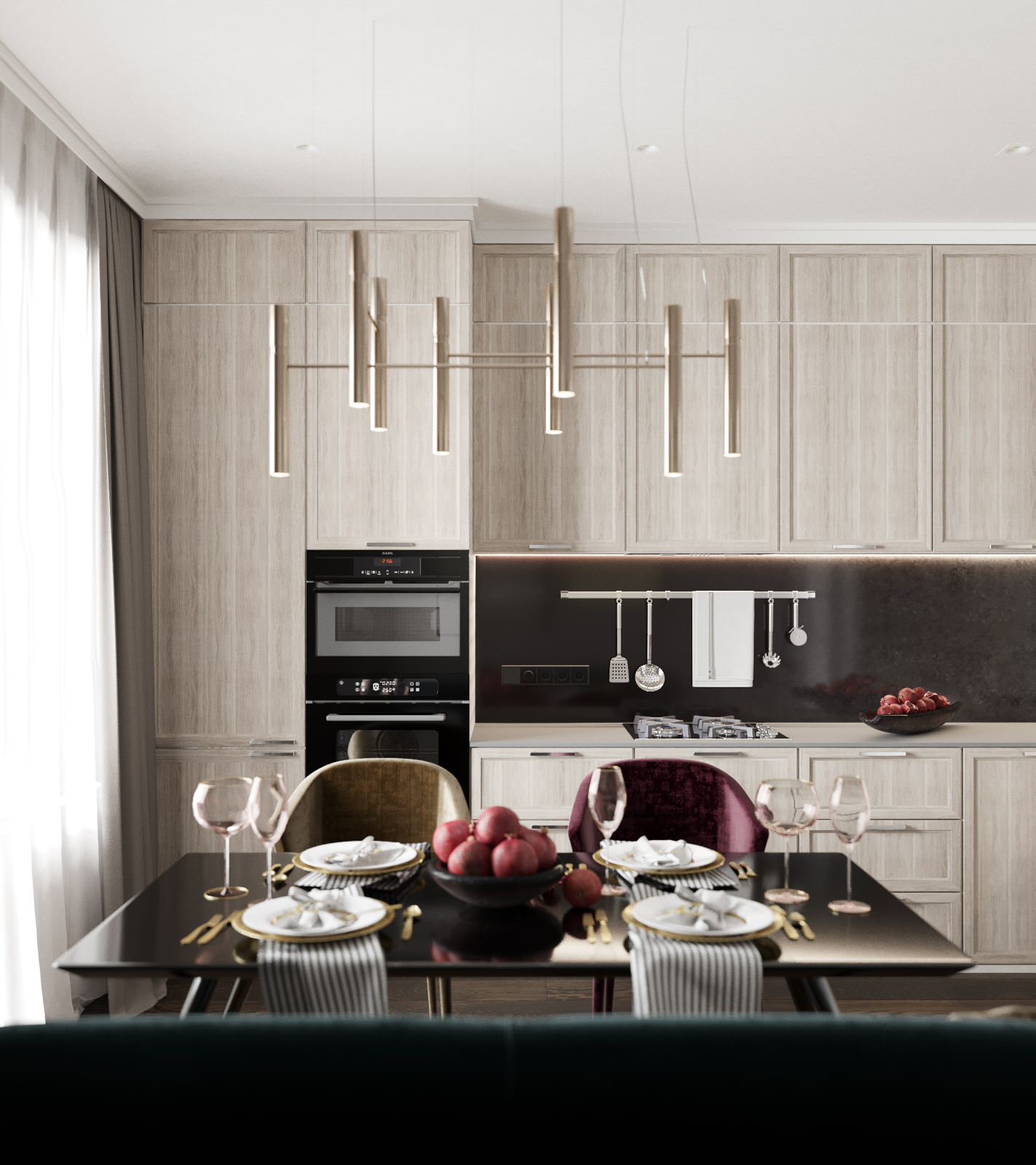 Интерьер городской квартиры в современном стиле