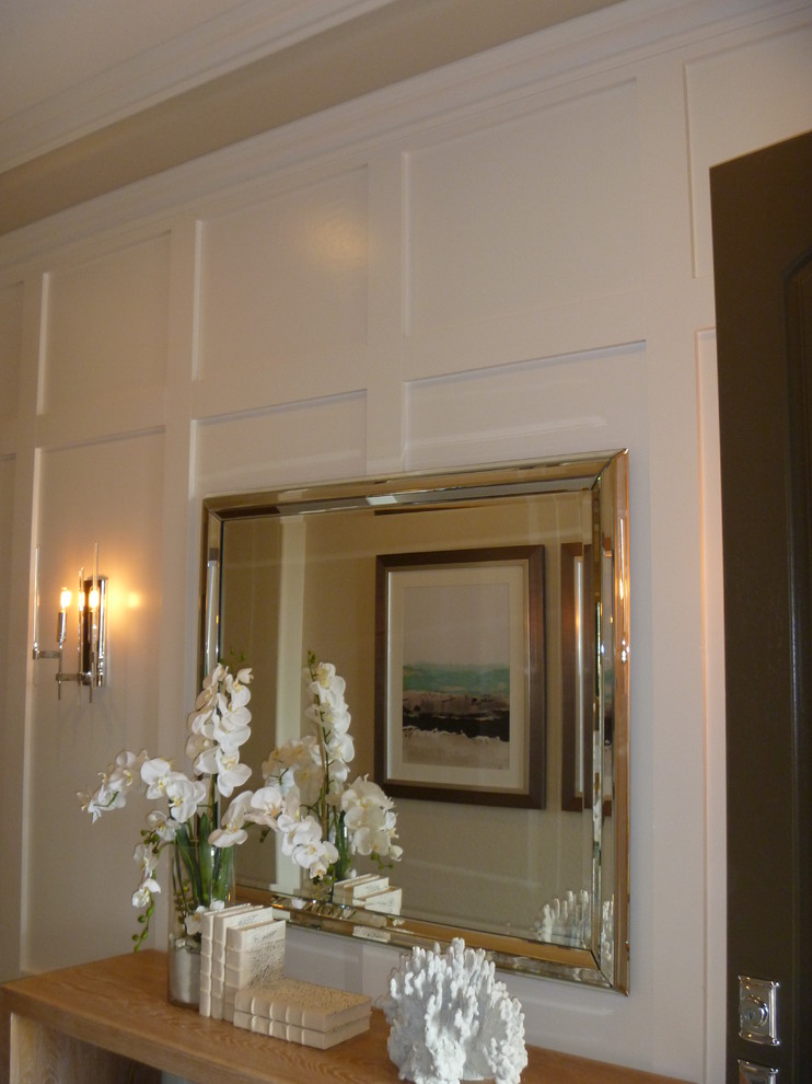Inspiration for a transitional hallway remodel in Phoenix