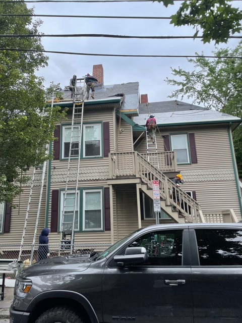 Roofing and metal fascia trim