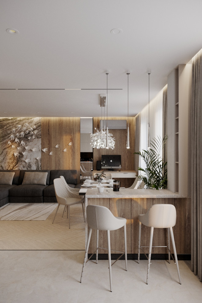 Квартира в современном стиле жк EVOpark