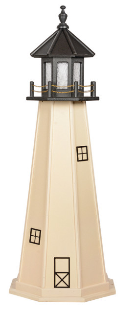 Spilt Rock Hybrid Lighthouse, Replica, 4 Foot, Dusk to Dawn, No Base