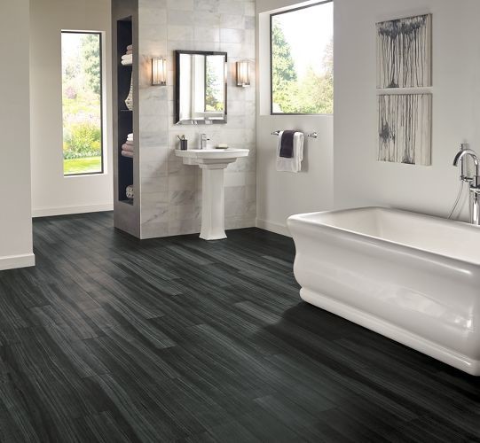 Armstrong Luxury Vinyl Plank Contemporary Bathroom Orlando By Creative Floors Houzz Au