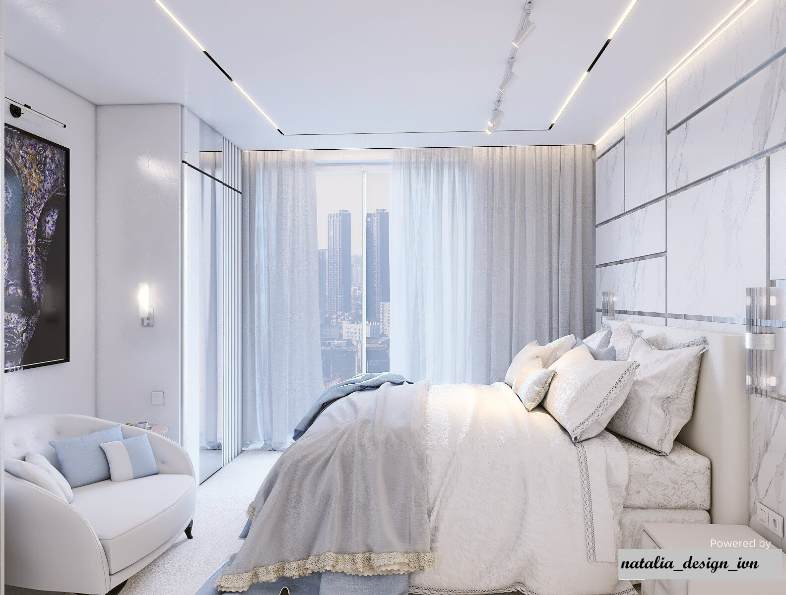 Трехкомнатная квартира для семьи из трех человек