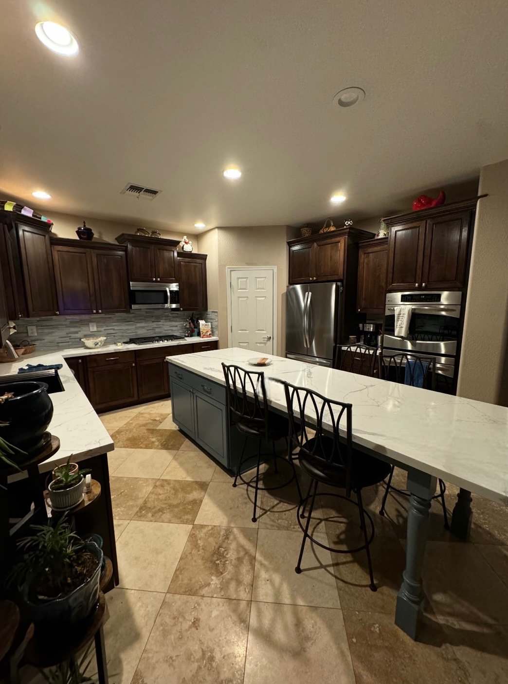 Stain and Paint Kitchen Reface