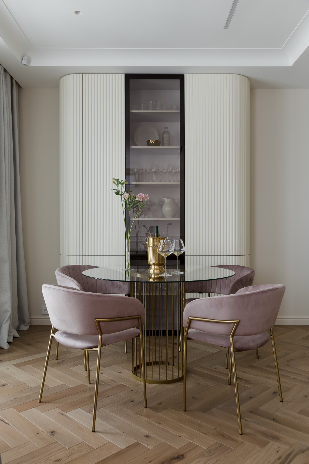 Квартира в мятных тонах