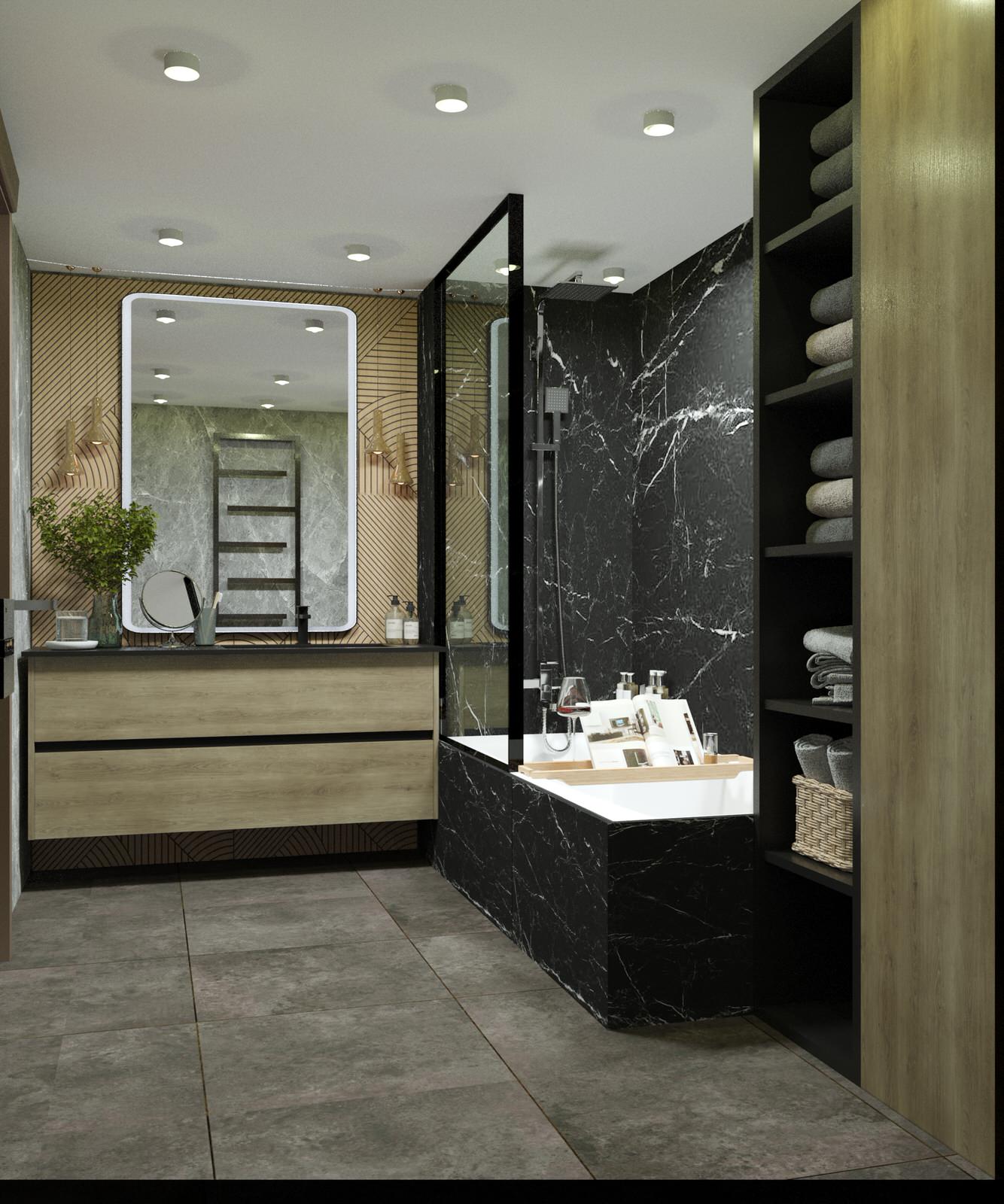 Ванная в современном стиле