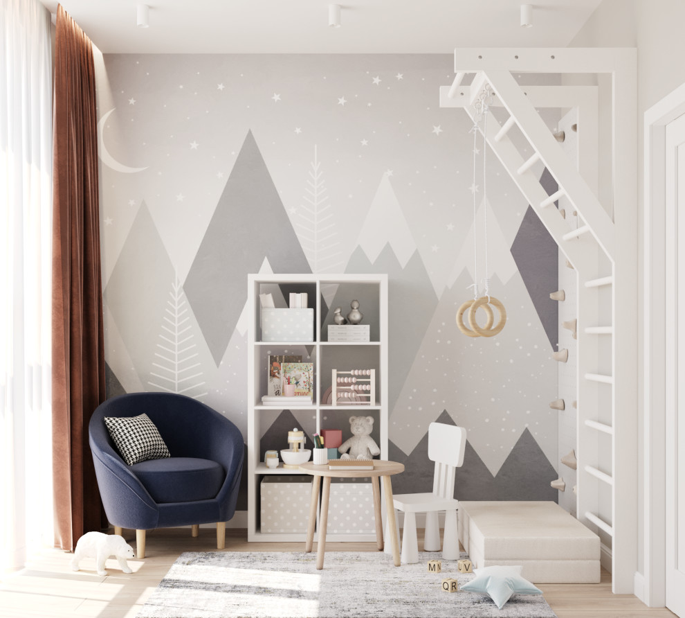 Дизайн проект детской ЖК Фреш