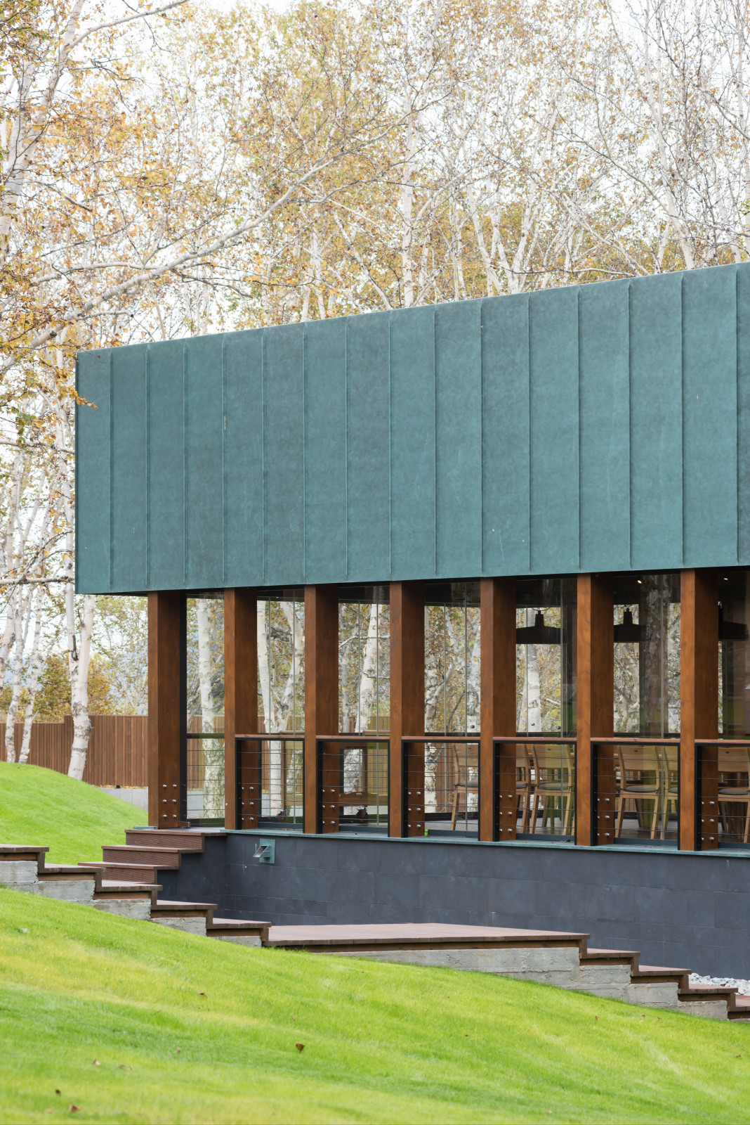 Павильон летней кухни на Камчатке