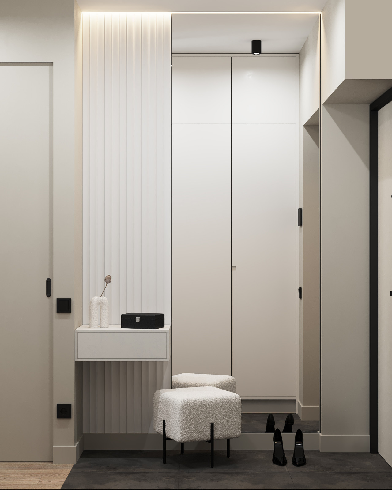 Интерьер однокомнатной квартиры под сдачу