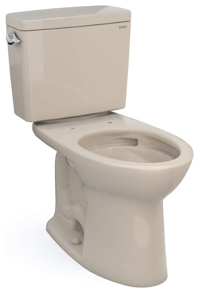 TOTO CST776CSFG03 Drake 2Piece Elongated 1.6GPF Toilet, Bone Finish