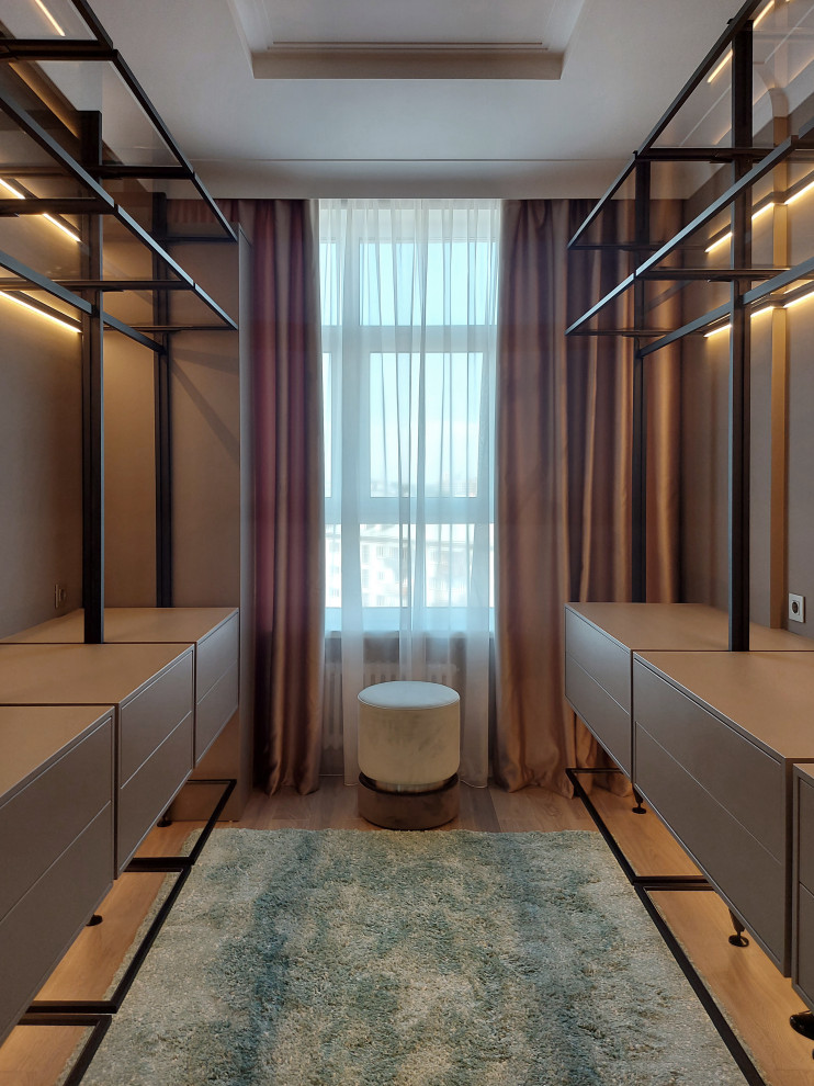 Спальня-гардеробная 32 кв.м. 2022 г. Фото.