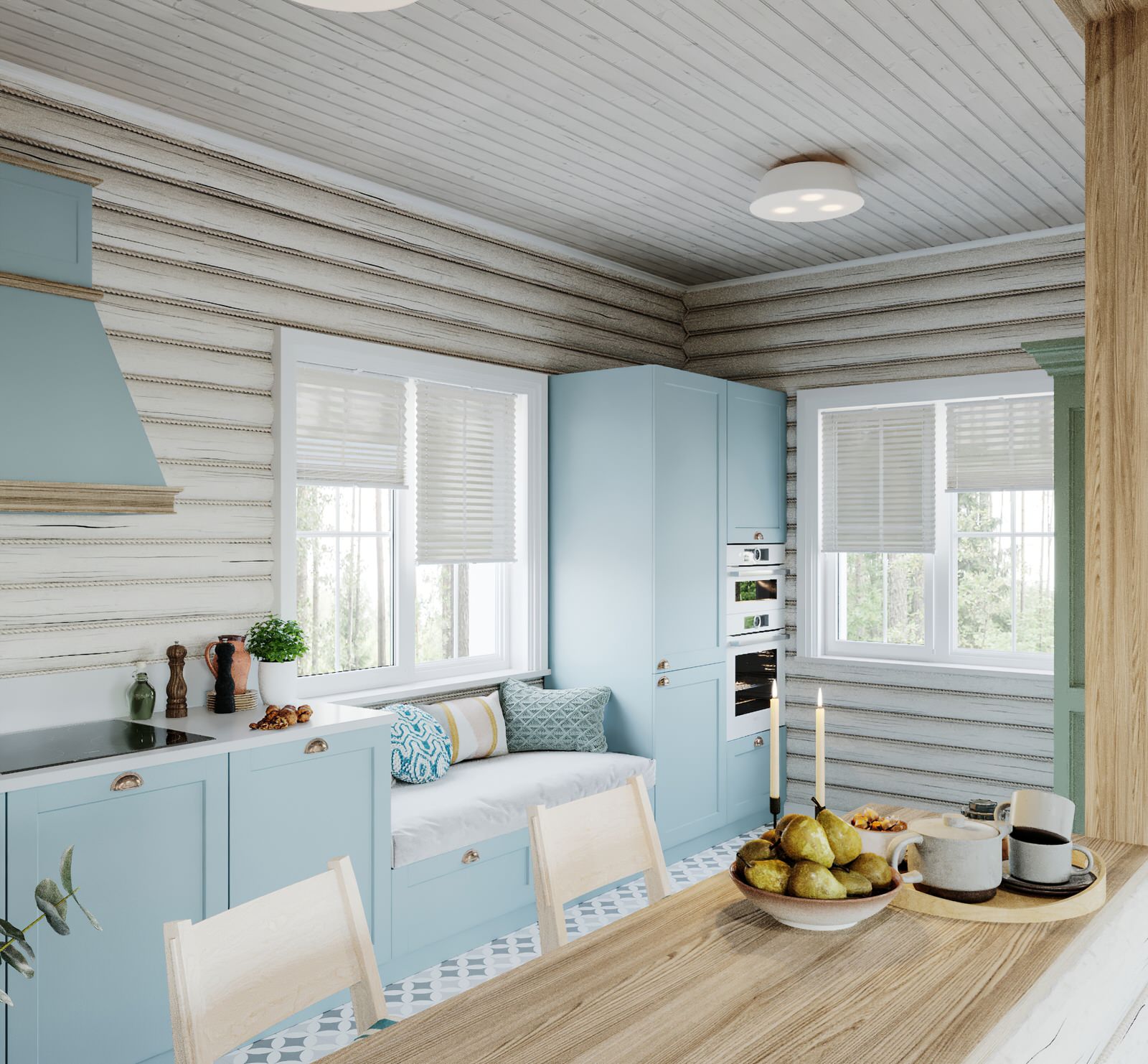 Загородный дом на озере