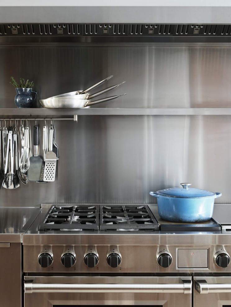 Inspiration for an industrial kitchen in London.