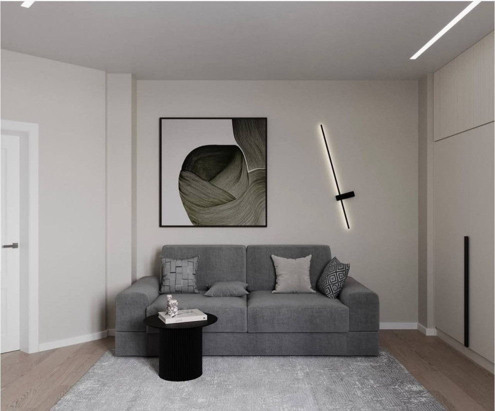 Диван Munchen с его бескомпромиссным дизайном в новой работе Алины Moon.