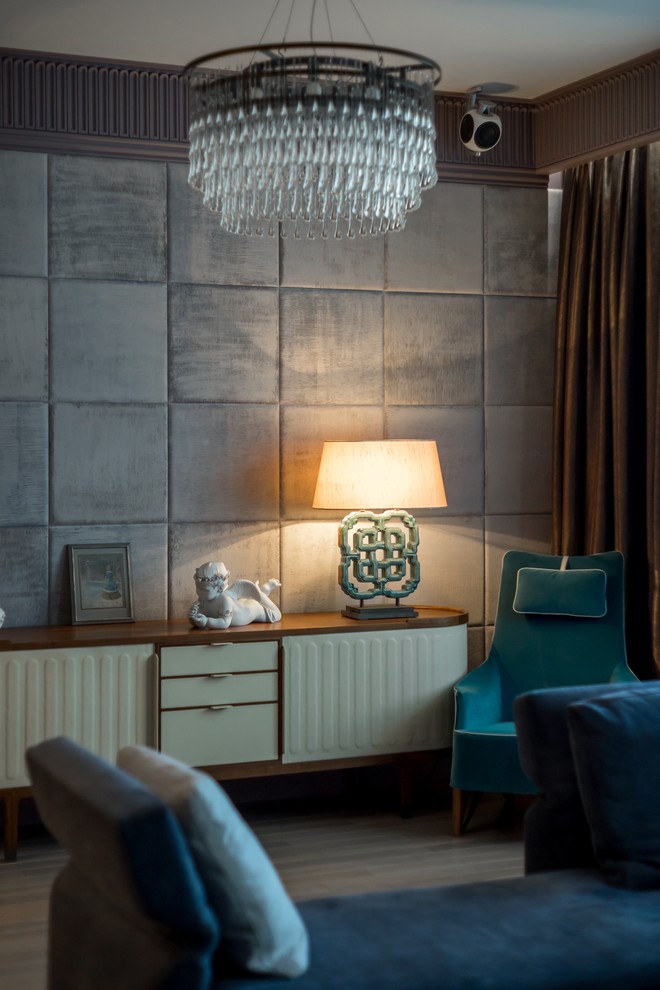 Квартира в современном стиле с элементами арт-деко