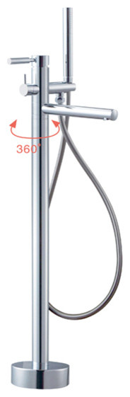 chrome 360 swivel Tub Filler Faucet SJ-6102