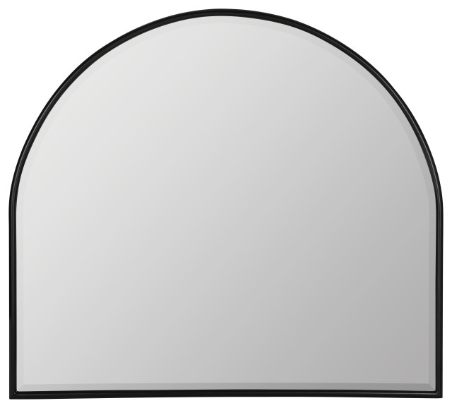 Allyson Black Wall Mirror Modern Wall Mirrors by Cooper Classics