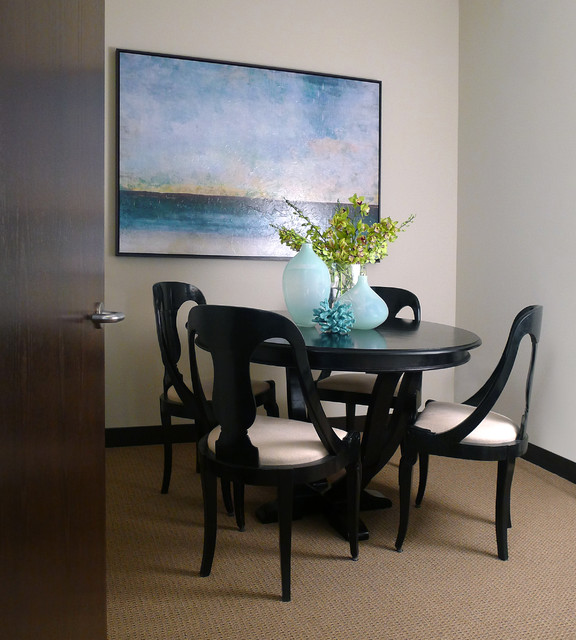 Newport Beach, CA modern-esszimmer