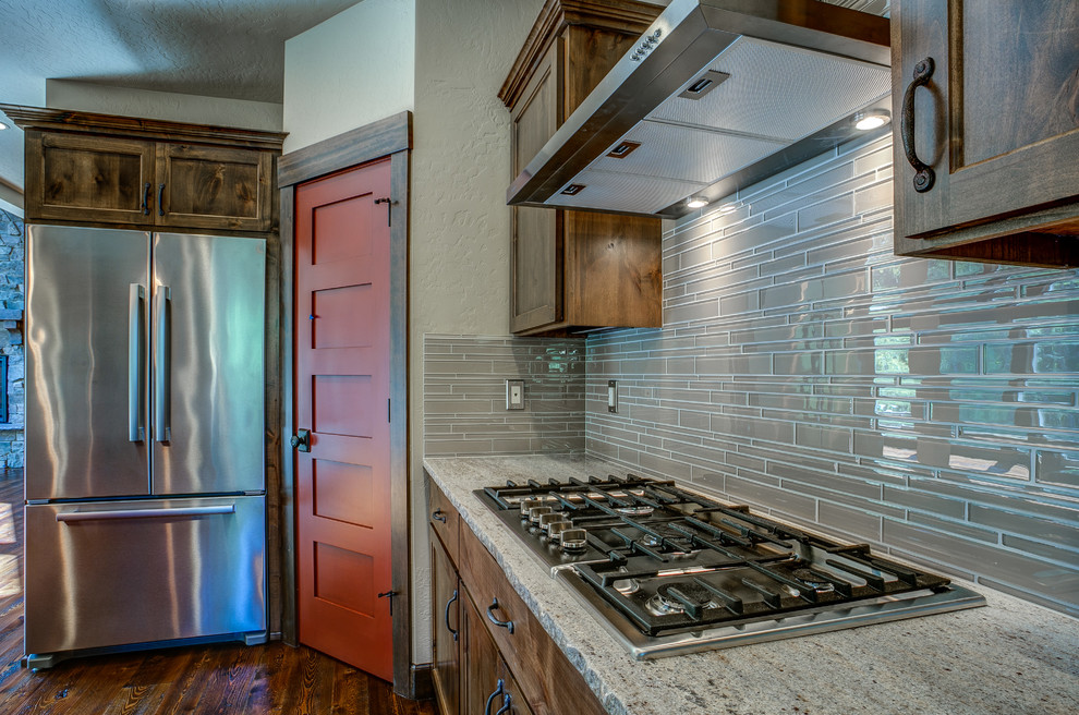 Mountain style kitchen photo in Seattle