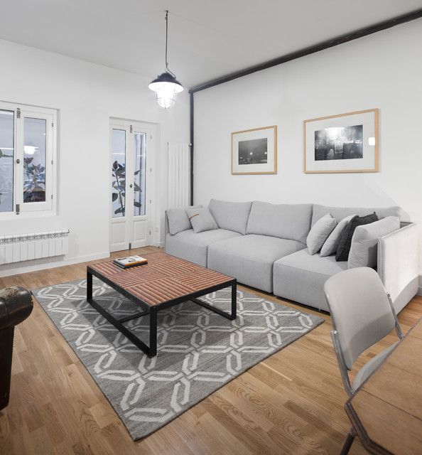 INDUSTRIAL industrial-living-room