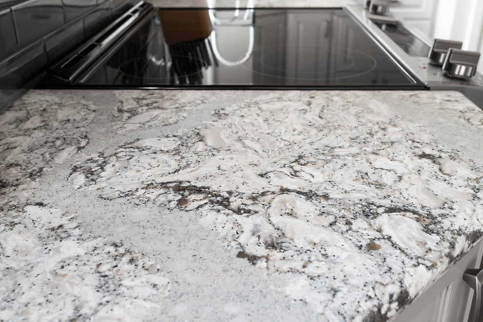 Inspiration for a transitional home design remodel in Toronto