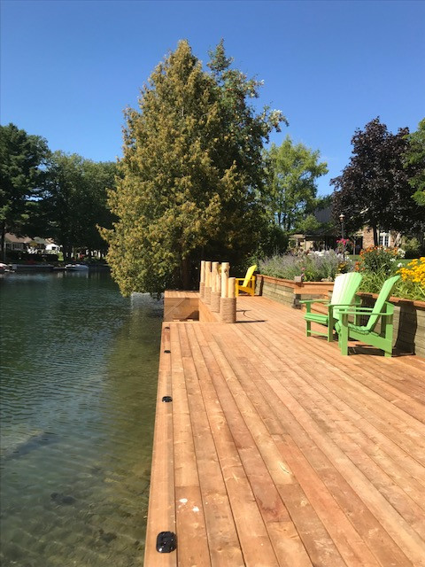 Inspiration for a small coastal dock remodel