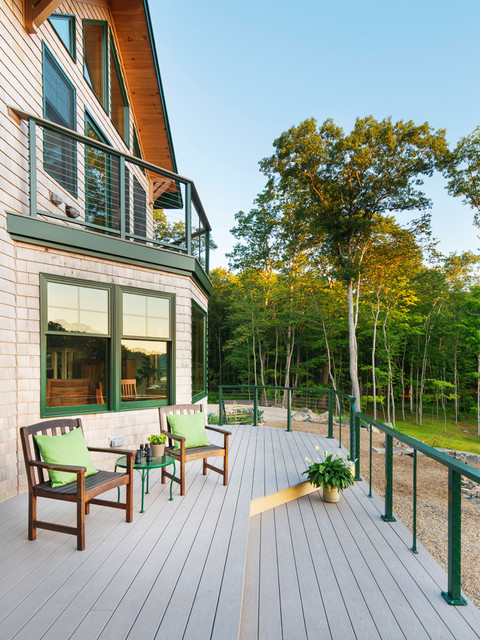 York River Deck Railing contemporary-terrace