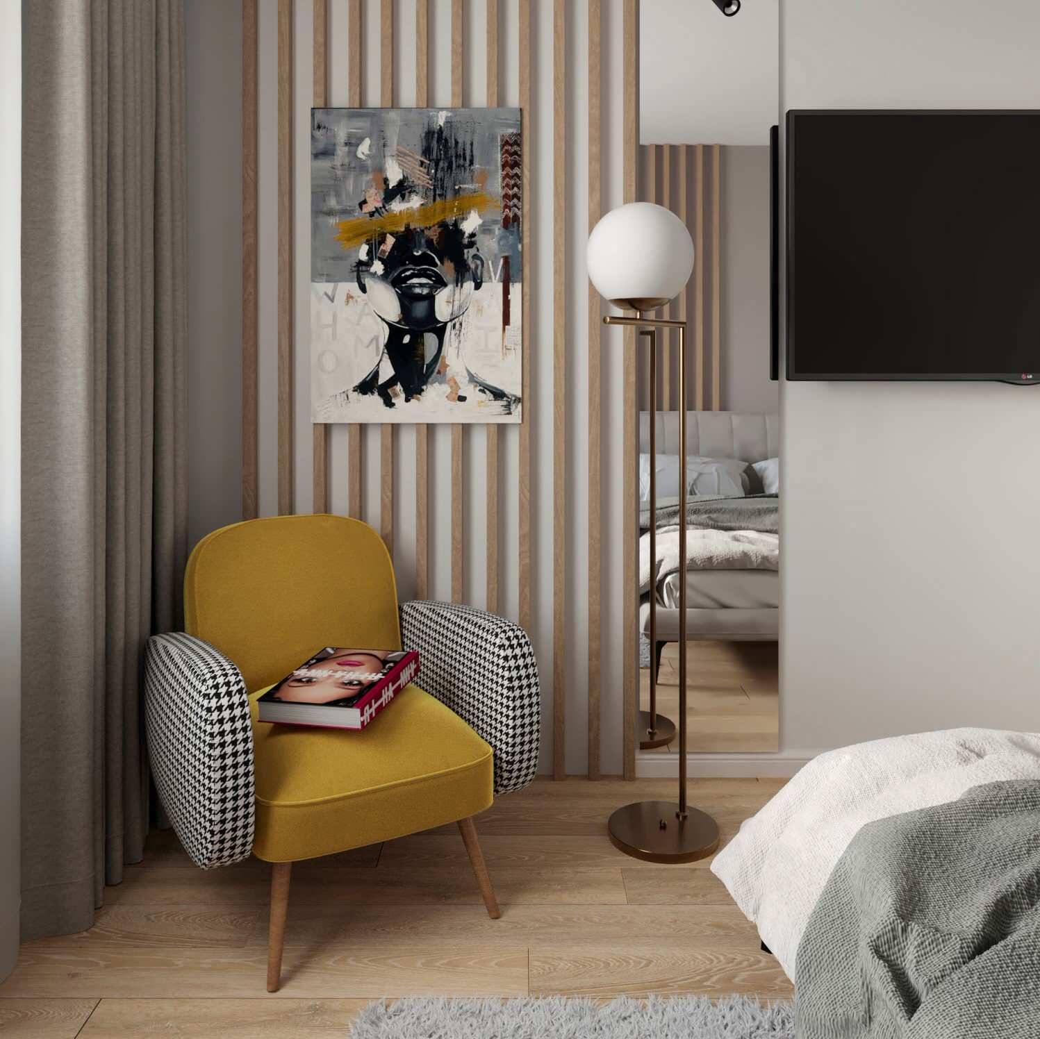 Дизайн проект интерьера квартиры г.Людиново