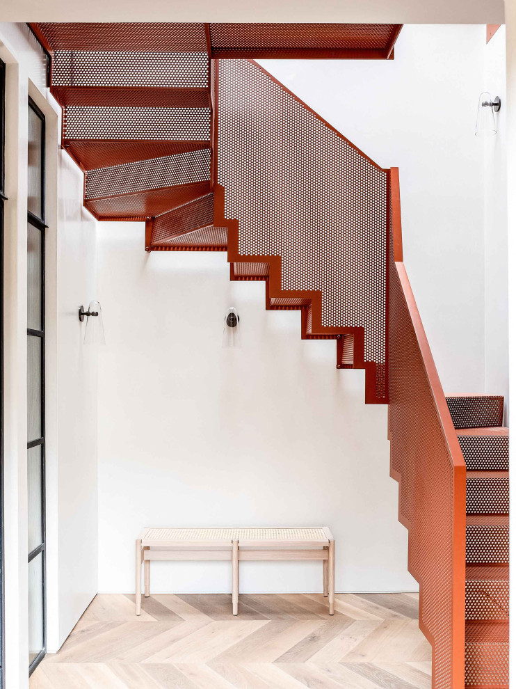 Design ideas for an industrial staircase in London.