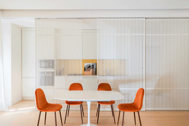 Cucina e sala da pranzo contemporary-koek