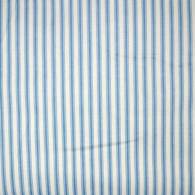 Taf2 Taffeta Ticking Light Blue White Stripe Drapery Fabric Taf2 Taffeta Ticking Light Blue White Stripe Drapery Fabric