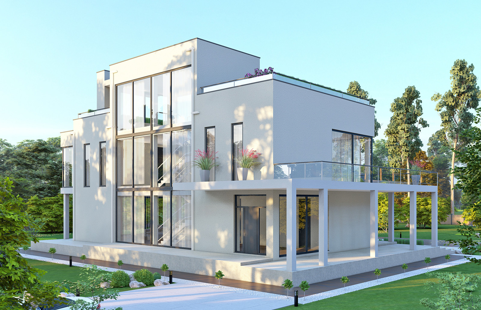 Проект современного дома