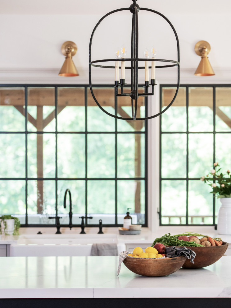 Inspiration for a transitional home design remodel in Philadelphia