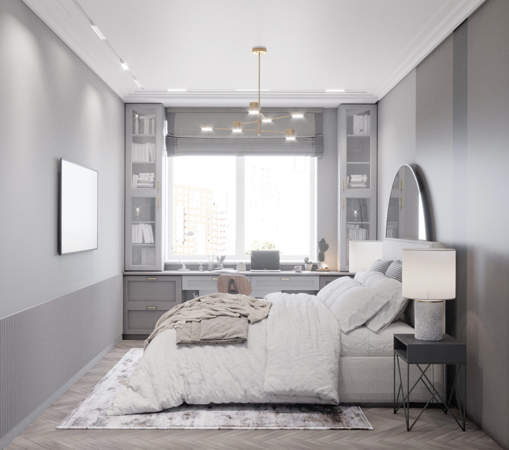 Квартира 77м2, современная классика