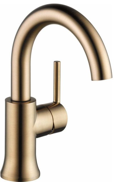 Delta Faucet Dryden Single Handle Bathroom Faucet With Diamond Seal Technology And Metal Drain Assembly Stainless 551 Ss Dst Touch On Faucets Bathroom Fixtures