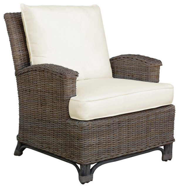 Panama Jack Exuma Lounge Chair With Cushions PJS3001KBULC/SU755